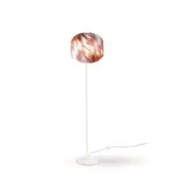 Piantana Moderna Globe Polilux ® Pink Metal E Metallo 1 Luce E27