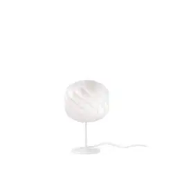 Lampada Da Scrivania-Ufficio Moderna Globe Polilux ® Bianco E Metallo 1 Luce E27