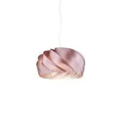 Sospensione Moderna Half Globe Polilux ® Pink Metal Metallo Cromo 1 Luce E27
