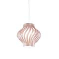 Sospensione Da Esterno Moderna Helios Polilux ® Pink Metal 1 Luce E27 OUT/H39/S/PKM