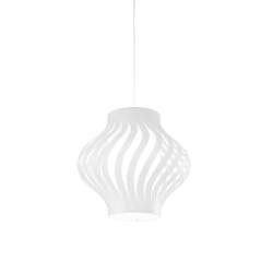 Sospensione Da Esterno Moderna Helios Polilux ® Bianco 1 Luce E27 Sospensione Da Esterno Moderna Helios Polilux ® Bianco 1 Luce E27