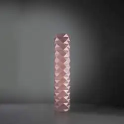 Piantana Moderna Prisma Polilux ® Pink Metal E Metallo 3 Luci E27 H122Cm