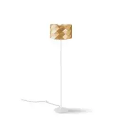 Piantana Moderna Prisma Polilux ® New Gold E Metallo 1 Luce E27