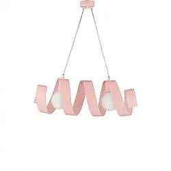 Sospensione Helix 2 Luci Rosa LuceArt Classic