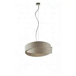 Sospensione Astro 2 Luci Tortora LuceArt Classic