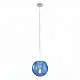Sospensione Andromeda 1 Luce Azzurro E Bianco Luceart Design
