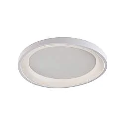 Plafoniera Moderna Perth In Plastica Bianca Con Led Integrato 32W 4000K