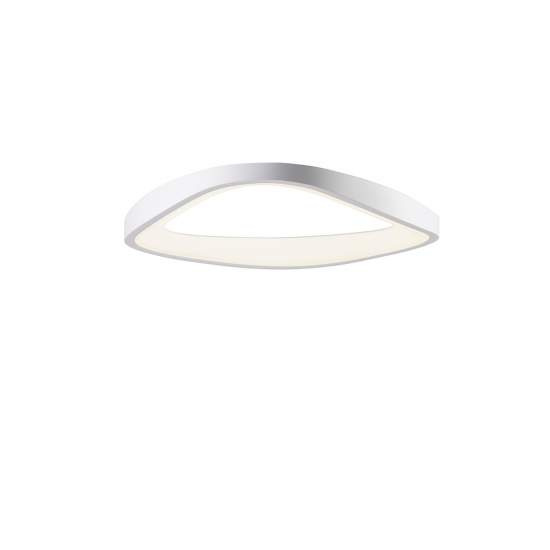 Plafoniera Moderna Perth In Plastica Bianca Triangolare Led Integrato 32W 4000K LA183-LX-PLT-BI