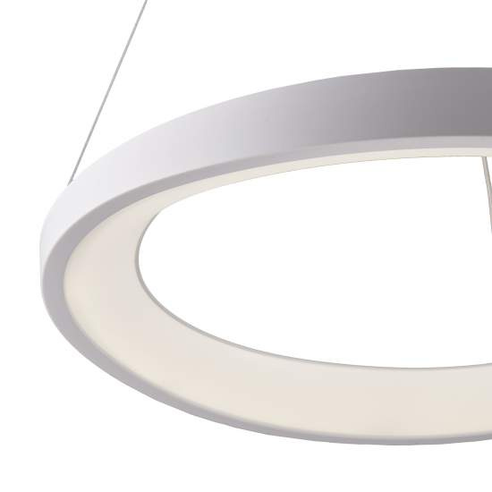 Sospensione Moderna Perth In Plastica Bianca Con Led Integrato 32W 4000K LA183-LX-SP-BI