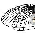 Sospensione Contemporanea Adelaide In Metallo Nero 1 Luce E27 LA184-LX-SP-NR