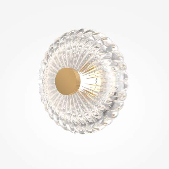 Applique Contemporanea Amulet Metallo Oro E Diffusore Trasparente | Appliques - Lampade da Parete | Luce Art Shop Applique Contemporanea Amulet Metallo Oro E Diffusore Trasparente | Maytoni