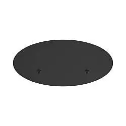 Rosone Moderno Cerchio Rim Metallo Nero