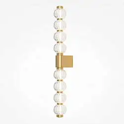 Applique Moderna Amulet Metallo Oro Led Integrato 19W Ip20