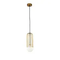 Sospensione Contemporanea Telford Piccola Metallo Oro 1 Luce