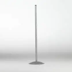 Piedistallo Serie Arc Metallo Argento