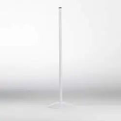 Piedistallo Serie Arc Metallo Bianco