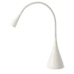 Lampada Da Scrivania Contemporanea Snake Acrilico Bianco Led 3W 3000K