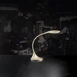 Lampada Da Scrivania Moderna Puddy Acrilico Oro Led 4,5W 3000K