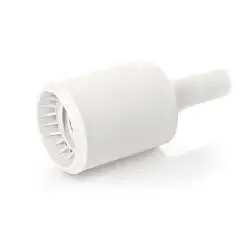 Portalampada In Gomma Colore Bianco