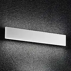 Applique Contemporanea Plank Metallo Bianco Acrilico Led 8W 3000K