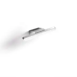 Applique Contemporanea Bold Metallo Cromo Acrilico Led 10W 3000K