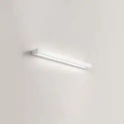 Applique Moderna Sway Metallo Bianco Acrilico Led 23W 3000K