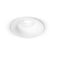 Faretto Incasso Tondo Moderno Oasis Alluminio Bianco 1 Luce Gu10