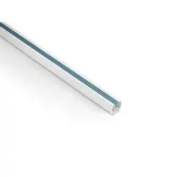 Profilo In Alluminio A Plafone Sistema Binario Bianco