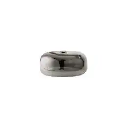 Diffusore Anima Vetro Soffiato Fumè Specchiato D33 E27