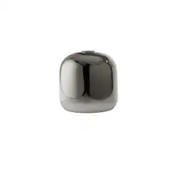 Diffusore Anima Vetro Soffiato Fumè Specchiato D22 E27
