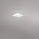 Plafoniera Moderna Pixel Metallo Bianco Acrilico 3 Luci Gx53