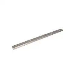 Rosone Multicavo 5 Fori In Metallo Cromo Spazzolato L120Cm