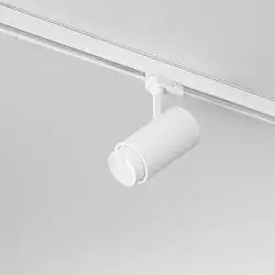 Faretto Per Binario Metallo Bianco Led 30W 4000K