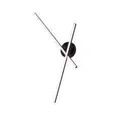 Plafoniera Moderna Syncro Alluminio Nero Led 29W Dimmerabile Ip20