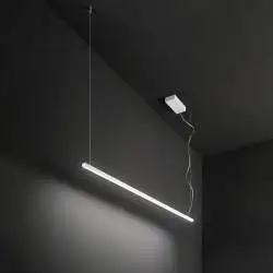 Sospensione Moderna Link Alluminio Bianco Led 35W Dimmetabile Ip20