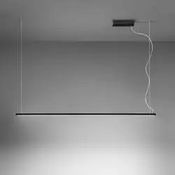 Sospensione Moderna Link Alluminio Nero Led 35W Dimmetabile Ip20