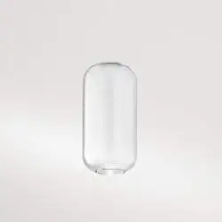 Vetro Borosilicato Contemporaneo Hunter Trasparente D10