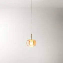Vetro Borosilicato Contemporaneo Rain Ambra Trasparente D22,5 Senza Rosone