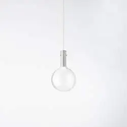 Vetro Trasparente Serie Ampolla D20Cm Con Cavo 200Cm