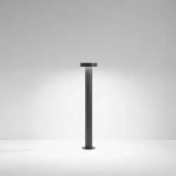 Paletto Esterno Moderno Stool Alluminio Antracite Led 12W 3000K Ip65