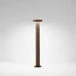 Paletto Esterno Moderno Stool Alluminio Corten Led 12W 3000K Ip65