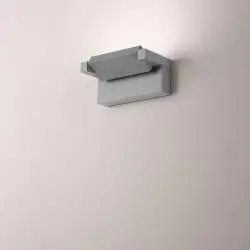 Applique Esterno Moderna Display Alluminio Gricio Led 20W Cct Ip65