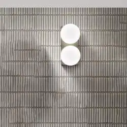 Plafoniera Moderna Dot Metallo Grigio Titanio Led 16W Ip40