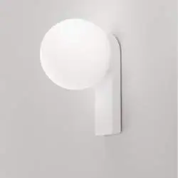 Applique Moderna Talia Alluminio Bianco Led 8W 3000K Ip44