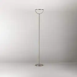 Piantana Moderna Plato Metallo Grigio Led 30W Dimmerabile Ip20