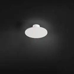 Plafoniera Moderna Nebula Metallo Bianco Led 15W Dimmerabile Ip20 D25