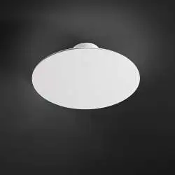 Plafoniera Moderna Nebula Metallo Bianco Led 15W Dimmerabile Ip20 D45