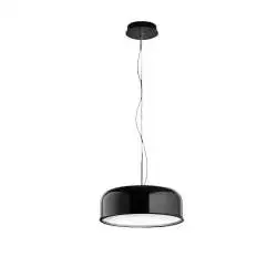 Sospensione Moderna Velia Metallo Nero Led 40W Dimmerabile Ip20