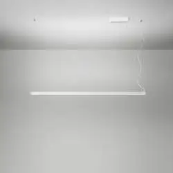 Sospensione Moderna Link Metallo Bianco Led 45W Dimmetabile Ip20