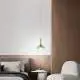 Sospensione Contemporanea Lollipop Vetro Verde 1 Luce E27 Ip20 D20